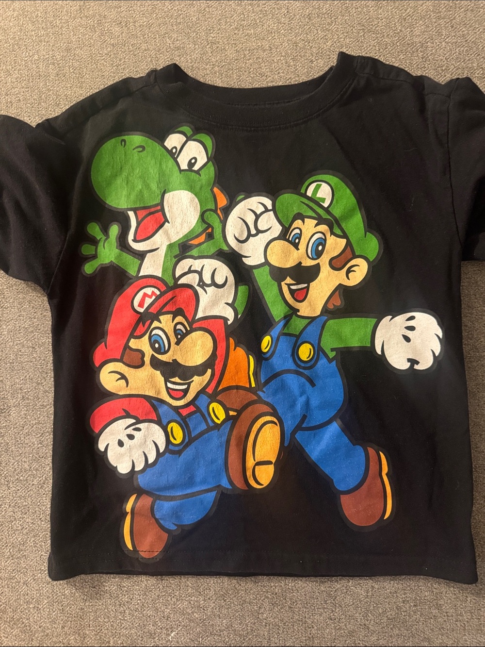 5/$15- Mario tshirt size small